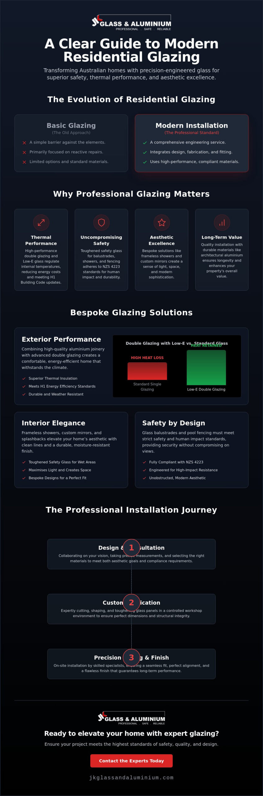 Residential Glass Installation: The Complete Guide to Modern NZ Home Glazing